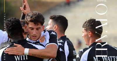 Central madeirense Francisco Gonçalves abriu a contagem.