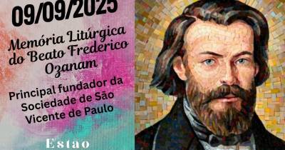 Celebração da memória do Beato Frederico Ozanam