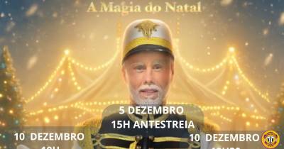 Sessões de circo solidárias de ‘A Magia do Natal’