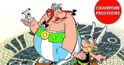 Capa divulgada à imprensa francesa tem sido bastante partilhada nas redes sociais pelos fãs de Astérix e companhia limitada.