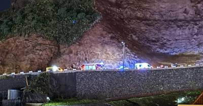 Acidente mortal na Ribeira Brava