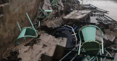 Agitação marítima provocou “graves estragos” nas piscinas naturais do Seixal