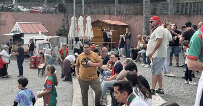 ’Fan Zone’ no Estádio do Marítimo já começa a ficar composta