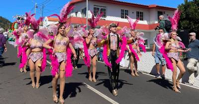 Carnaval de Gaula saiu à rua com muita animação (com fotos)