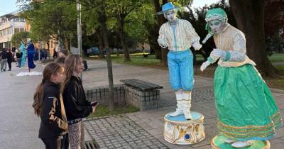 Estátuas Vivas Madeirenses brilham na Sérvia