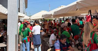 Adeptos do Marítimo já se concentram em bom número em Torres Vedras