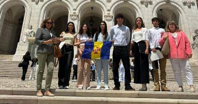 Estudantes madeirenses na Assembleia da República