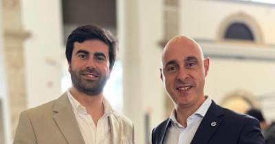 Tiago Freitas reuniu-se com o presidente da União de Freguesias de Évora, eleito este ano presidente da ANAFRE