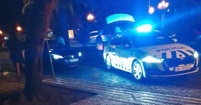 Condutor detido em flagrante com álcool na Avenida do Mar (com vídeo)