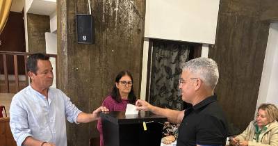 Filipe Sousa destacou, depois de votar, que “cada voto conta” .