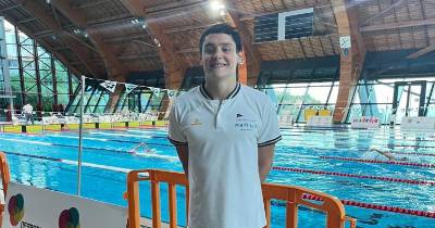 Júnior Pedro Pita bate recorde nacional de 50 metros costas