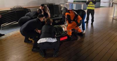 Marinha coordenou resgate de passageiro de navio cruzeiro na Madeira