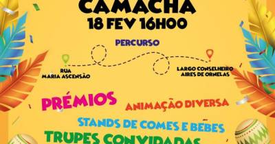 Enterro do Osso com cortejo e animação na Camacha no dia 18 de fevereiro