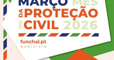 Funchal assinala Mês da Proteção Civil 2026 em Março