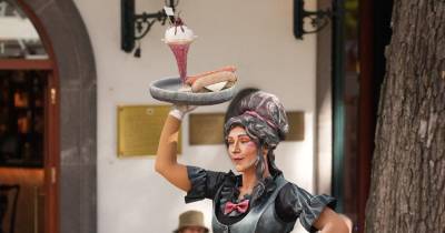 Madeira Street Arts: Estátuas vivas já anima ruas da cidade (com fotos e vídeo).