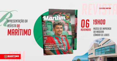 Marítimo apresenta nova revista quinta-feira no Museu de Imprensa