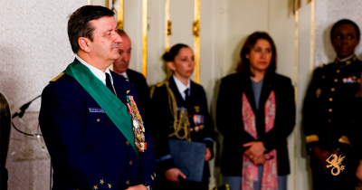 O general João Cartaxo Alves tomou posse como Chefe do Estado-Maior-General das Forças Armadas no passado dia 2 de março