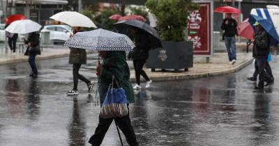 Mau tempo já provocou várias ocorrências.