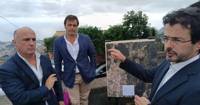 Nova via de acesso e segurança nas zonas altas de Santo António