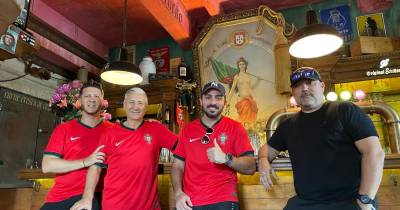 Madeirenses preparam-se para assistir ao Geórgia-Portugal (com fotos e vídeo)