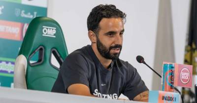 “Não. Não consigo garantir”, atirou Rúben Amorim, em Alcochete, em conferência de imprensa de antevisão do encontro com o Benfica