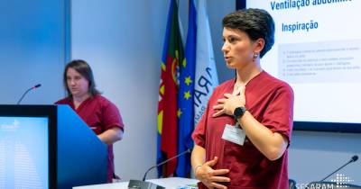 Profissionais de saúde do SESARAM assinalam o dia Nacional da Reabilitação Respieratória.