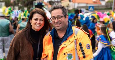 A presidente da Câmara Municipal de Santa Cruz com o novo coordenador municipal de Proteção Civil.