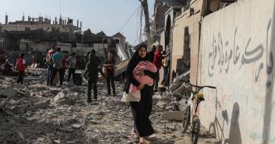 A ONU estimou que cerca de 1,2 milhões de pessoas, a maior parte delas deslocadas pelos combates, estão em Rafah.