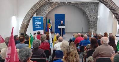 Decorre a apresentação da candidatura da lista pela Madeira da CDU às eleições legislativas nacionais marcadas para 10 de Março.