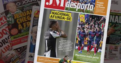 Nacional afunda-se. Marítimo mais perto