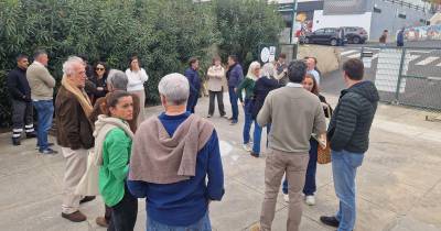 Engenheiros visitam a Central Dessalinizadora do Porto Santo