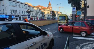 Condutora de 90 anos despista-se no Funchal