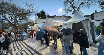 Grande afluência de admiradores de Pedro Chagas Freitas