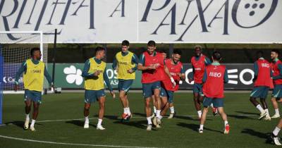 Portugal tem uma sessão agendada para as 10:30, na Cidade do Futebol, em Oeiras.