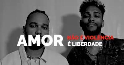 Famosos participam no terceiro vídeo da campanha ‘Amor não é Violência, é Liberdade’ (com vídeo)