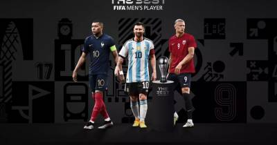 O vencedor será anunciado em 15 de janeiro de 2024, na Gala da FIFA.