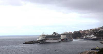 Porto do Funchal está hoje cheio e a movimentar mais de 12 mil pessoas