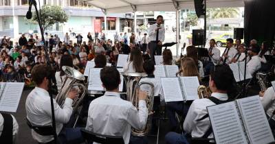 Ribeira Brava celebra 41.º Encontro Regional de Bandas Filarmónicas com 12 grupos e centenas de músicos (com fotos)