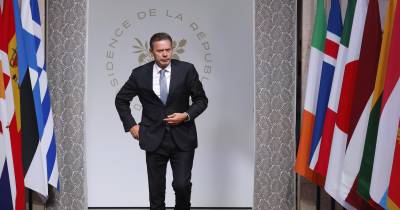 Luís Montenegro participou na reunião da Coligação da Boa Vontade, em Paris.