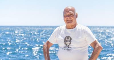 Estar no mar era tudo o que Carlos Gomes queria.