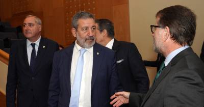 Carlos Farinha esteve presente, no início deste ano, na tomada de posse de José Matos, diretor do DIC da Madeira da Polícia Judiciária.