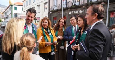 Campanha de António José Seguro hoje, no Funchal.