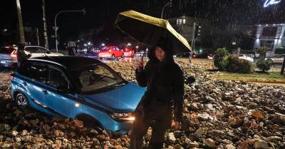 Tempestade Harry causa um morto na Grécia e vários deslocados em Itália