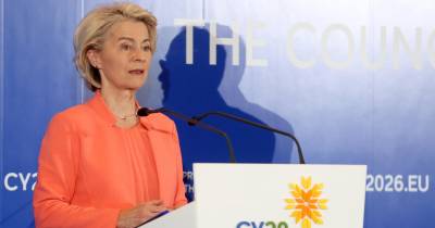 Presidente da Comissão Europeia visita o Chipre.