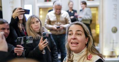 Magalli Meda, assistente direta de María Corina Machado, diz que está fora de questão a opositora de Maduro ficar no exílio.