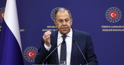 Sergei Lavrov fez o anúncio hoje.