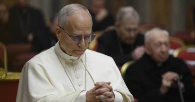 Fotografia alusiva à conclusão do retiro espiritual em que o Papa participou desde o dia 8 com a Curia Romana.