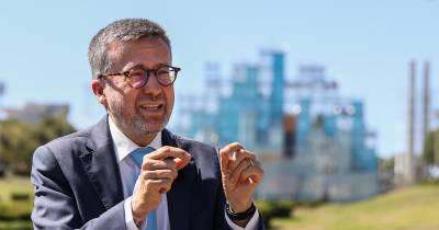O Presidente da Câmara de Lisboa, Carlos Moedas.