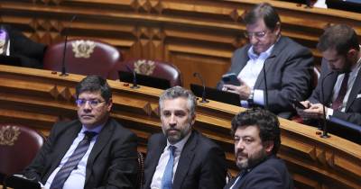 O secretário-geral do Partido Socialista (PS), Pedro Nuno Santos, intervém durante o debate sobre Solução de dois Estados e o reconhecimento da independência da Palestina, na Assembleia da República.