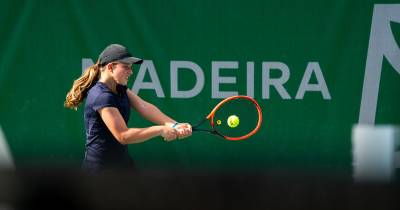 Madalena Fernandes na meia-final do circuito Tennis Europe na Eslováquia